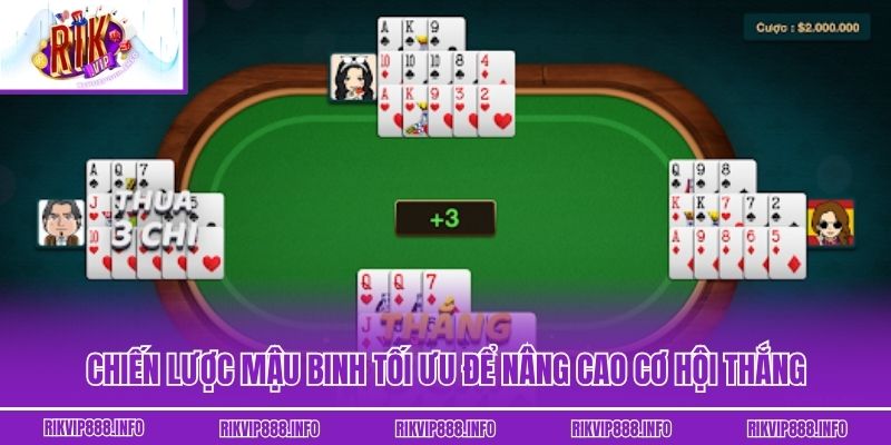 Mậu Binh - Game Bài Đổi Thưởng Siêu Hot Nhất Năm 2025 Chiến lược Mậu Binh tối ưu để nâng cao cơ hội thắng