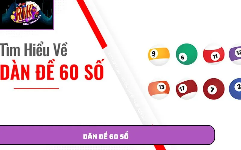 Dàn đề 60 số